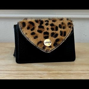 Black Lodis Paige Compact Wallet